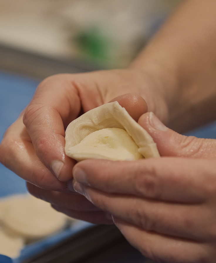 Dettaglio sfogliatella San Giorgio