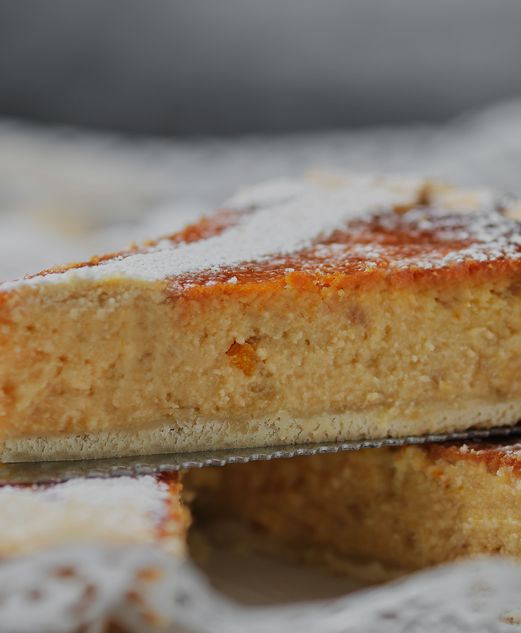 Dettaglio della Pastiera San Giorgio